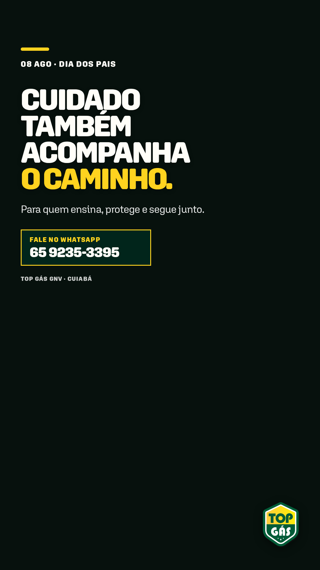 Visualização em Story da arte TG-AGO-02 completa